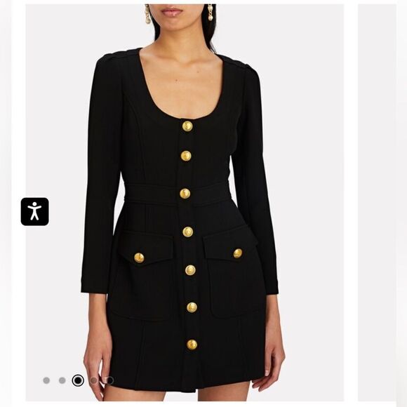 A.L.C Ivy Button Down Mini Dress - Picture 3 of 7